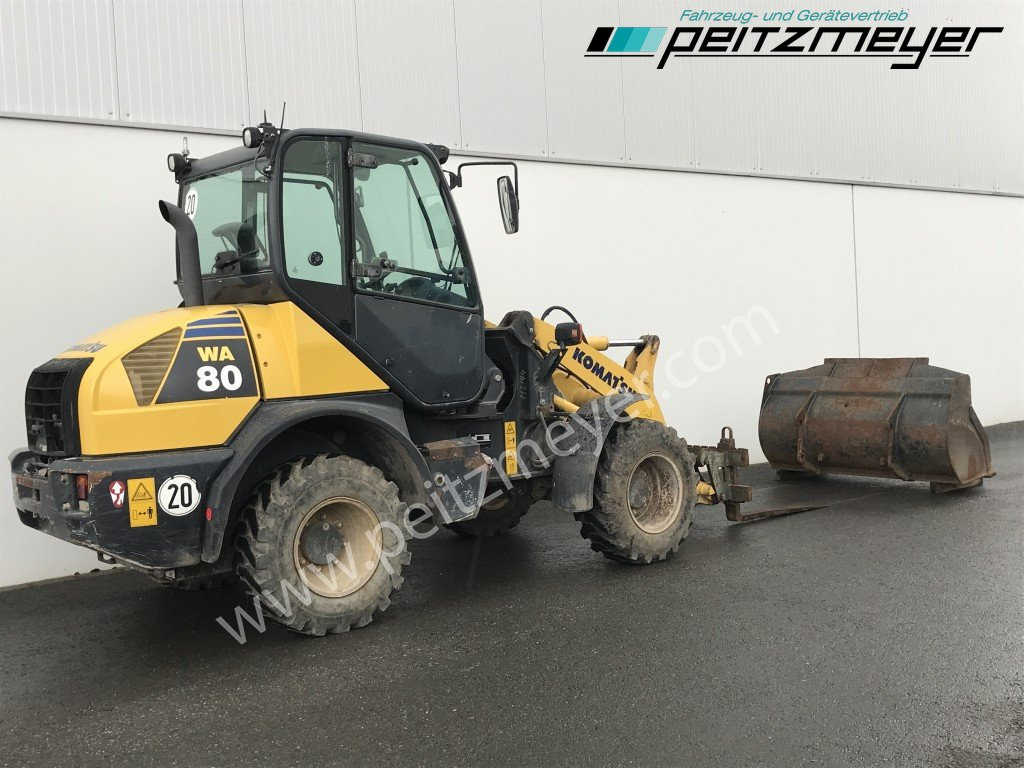 Komatsu RADLADER WA 80-6 Palettengabel und Standardschaufel - Колёсный погрузчик: фото 3 Komatsu RADLADER WA 80-6 Palettengabel und Standardschaufel - Колёсный погрузчик: фото 3