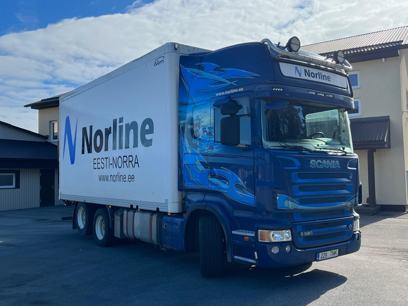 Scania R620 LB6X2HNB - OPEN SIDE - Грузовик с закрытым кузовом: фото 5 Scania R620 LB6X2HNB - OPEN SIDE - Грузовик с закрытым кузовом: фото 5