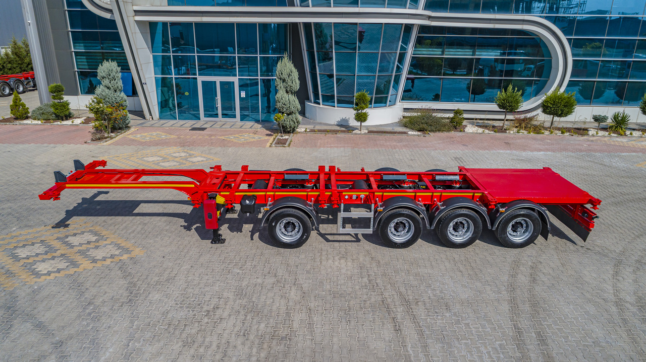 SINAN Container Carrier Transport Semitrailer - Полуприцеп-контейнеровоз/ Сменный кузов: фото 1 SINAN Container Carrier Transport Semitrailer - Полуприцеп-контейнеровоз/ Сменный кузов: фото 1