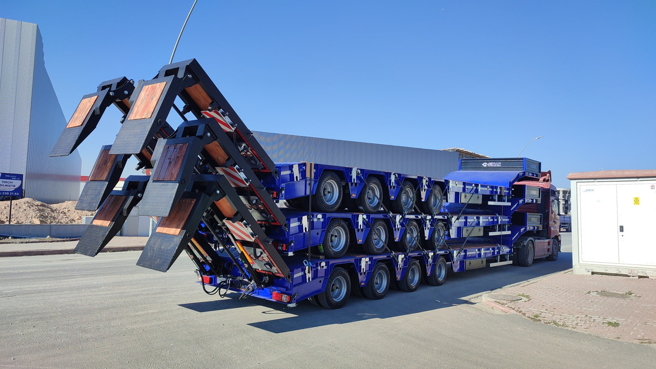 SINAN TANKER TRAILER Lowbed 4 axle - Низкорамный полуприцеп: фото 2 SINAN TANKER TRAILER Lowbed 4 axle - Низкорамный полуприцеп: фото 2