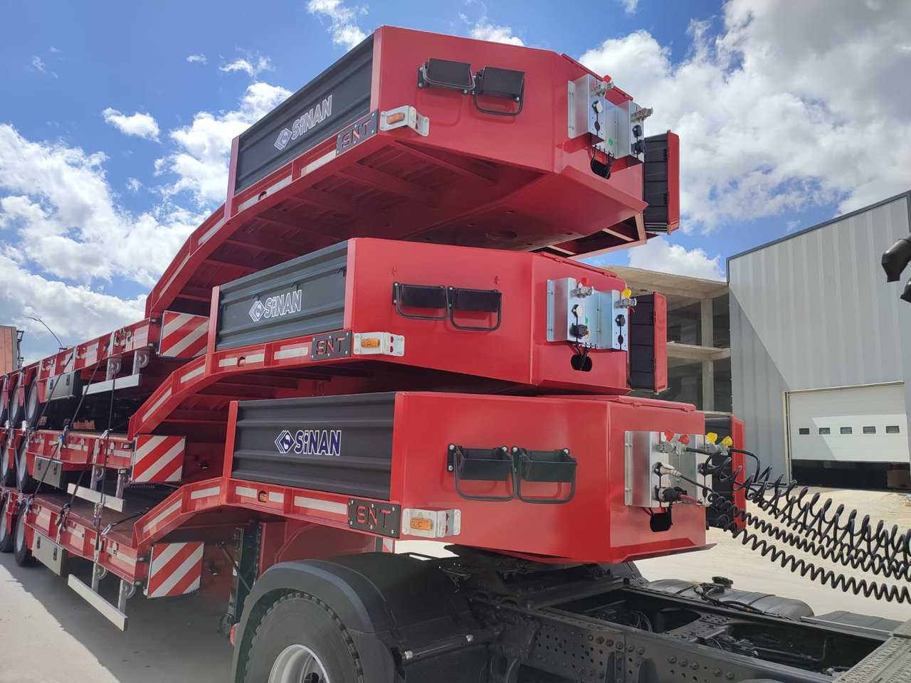 SINAN Telescope Extendible - Низкорамный полуприцеп: фото 2 SINAN Telescope Extendible - Низкорамный полуприцеп: фото 2