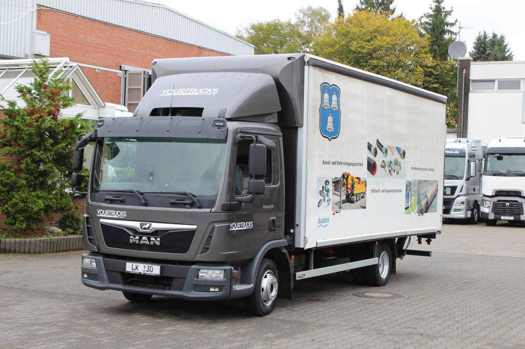 MAN TGL 8.220 Plane AHK 6,1 m Luft Klima - Тентованный грузовик: фото 1 MAN TGL 8.220 Plane AHK 6,1 m Luft Klima - Тентованный грузовик: фото 1