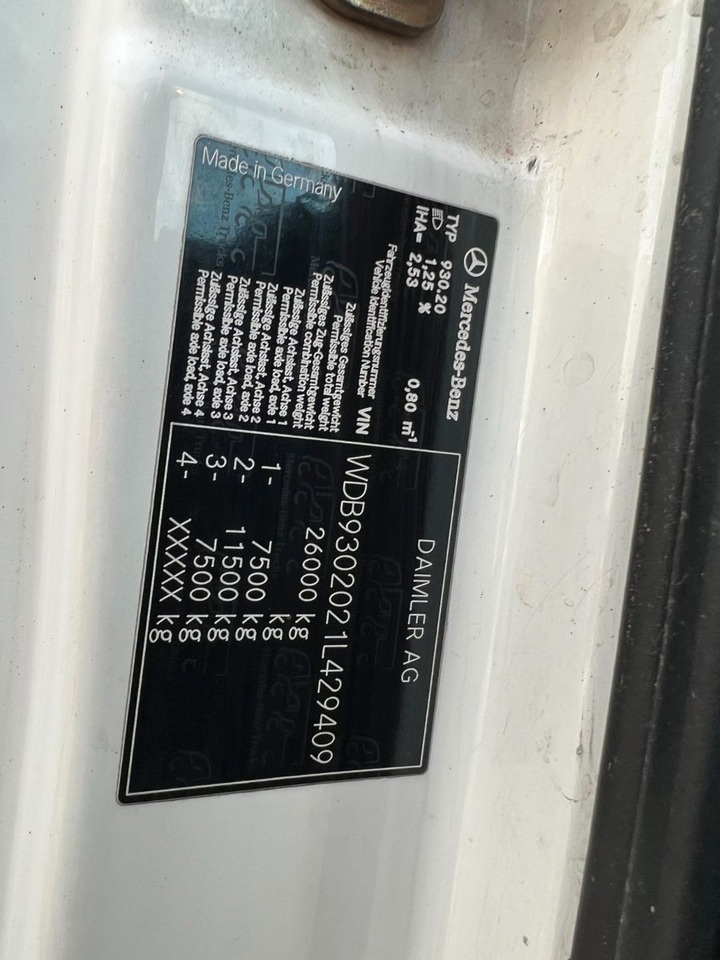 Mercedes-Benz Actros 2532 6x2 MP3 Faun Power Press 524 - Мусоровоз: фото 5 Mercedes-Benz Actros 2532 6x2 MP3 Faun Power Press 524 - Мусоровоз: фото 5