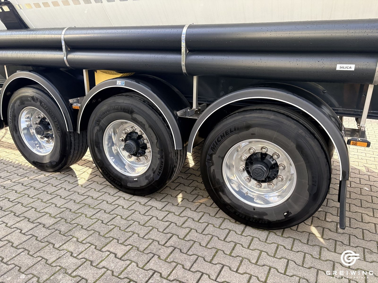 Полуприцеп цистерна для сыпучих грузов Feldbinder KIP 60.3: фото 7