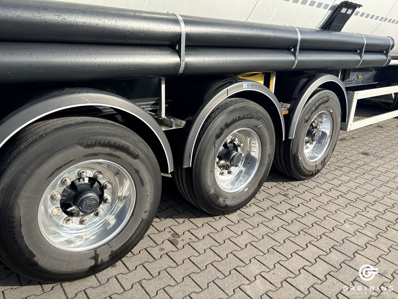 Полуприцеп цистерна для сыпучих грузов Feldbinder KIP 60.3: фото 8