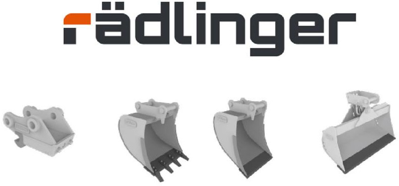 Rädlinger Löffelpaket 3,5 - 5 to mit MS 03 Schnellwechsler Yanmar - Ковш для экскаватора: фото 1 Rädlinger Löffelpaket 3,5 - 5 to mit MS 03 Schnellwechsler Yanmar - Ковш для экскаватора: фото 1