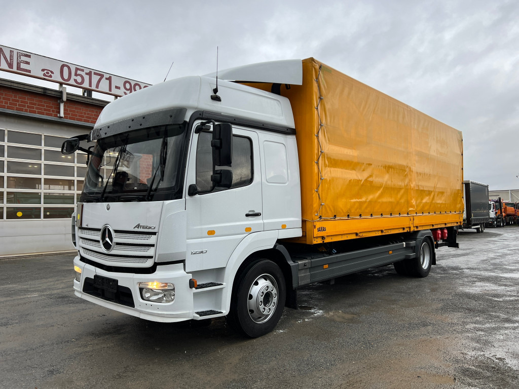 MERCEDES-BENZ Atego 1230 L Pritsche LBW Lg.Fhs Hochd. 7,2m+LBW - Тентованный грузовик: фото 1 MERCEDES-BENZ Atego 1230 L Pritsche LBW Lg.Fhs Hochd. 7,2m+LBW - Тентованный грузовик: фото 1