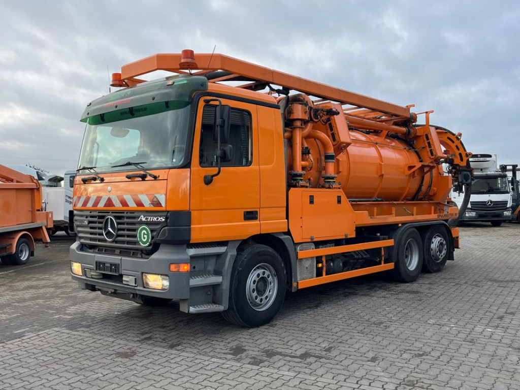 Mercedes-Benz Actros Saug + Spülwagen 2535 L Assmann Spülmaster Saug+Spülwg. - Ассенизатор: фото 1 Mercedes-Benz Actros Saug + Spülwagen 2535 L Assmann Spülmaster Saug+Spülwg. - Ассенизатор: фото 1