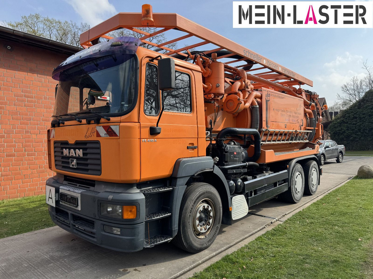 MAN FE 410 Assmann Saug HD Spüler Recycling + FB. - Ассенизатор: фото 2 MAN FE 410 Assmann Saug HD Spüler Recycling + FB. - Ассенизатор: фото 2