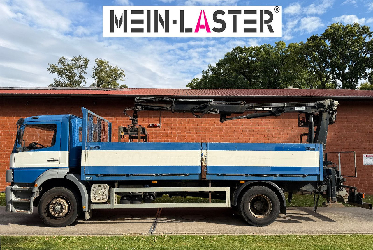 Mercedes-Benz 1823 Atego Atlas 105.2 1.Hand nur 226.000 km - Грузовик бортовой/ Платформа, Автоманипулятор: фото 4 Mercedes-Benz 1823 Atego Atlas 105.2 1.Hand nur 226.000 km - Грузовик бортовой/ Платформа, Автоманипулятор: фото 4