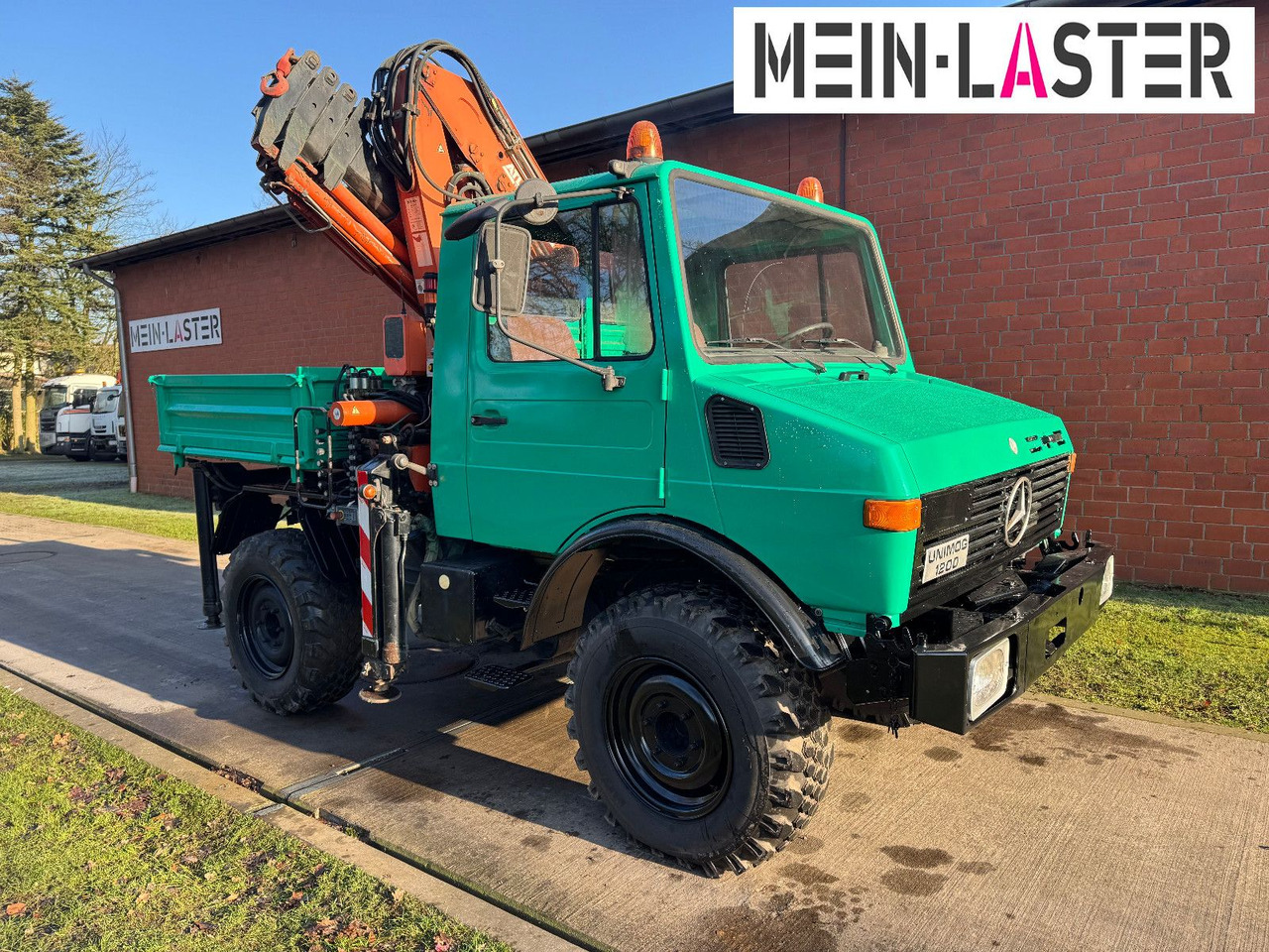 Unimog U 1200 Atlas 75.2 Kran 14 m Funk FB *1. Hand - Автоманипулятор: фото 4 Unimog U 1200 Atlas 75.2 Kran 14 m Funk FB *1. Hand - Автоманипулятор: фото 4