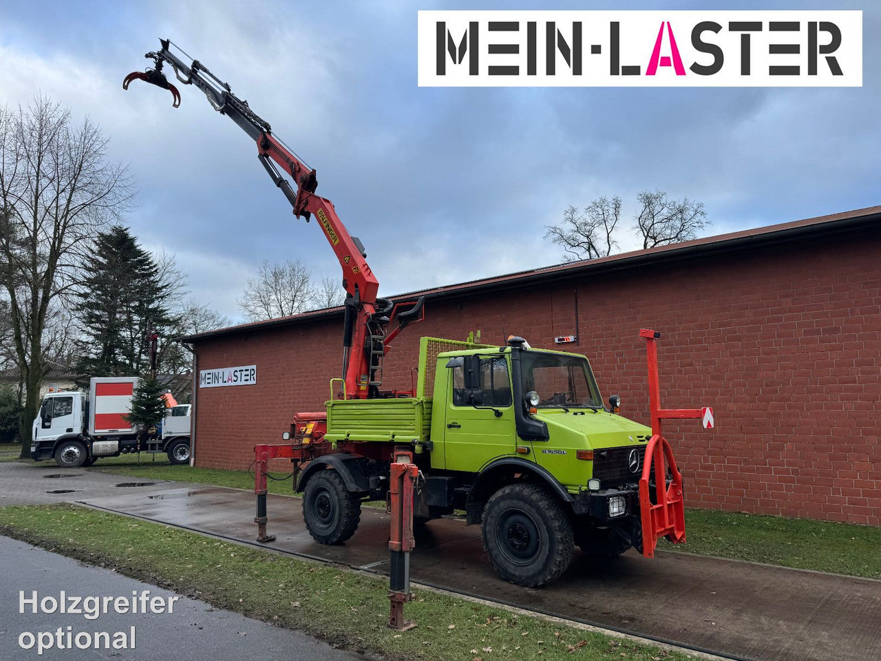 Unimog U 1650 PK 10500 Kran 15 m max. 3,9 t Seilwinde - Автоманипулятор: фото 2 Unimog U 1650 PK 10500 Kran 15 m max. 3,9 t Seilwinde - Автоманипулятор: фото 2