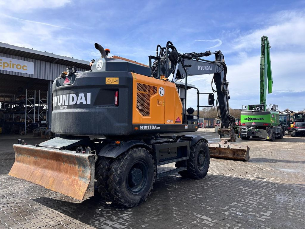 Hyundai HW170ACR Hyundai HW170ACR - Колёсный экскаватор: фото 4 Hyundai HW170ACR Hyundai HW170ACR - Колёсный экскаватор: фото 4