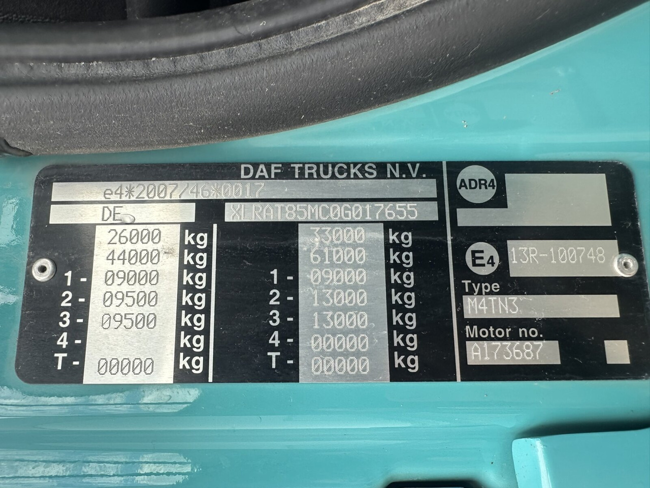 DAF CF 85.460 6x4 CF 85.460 6x4, Bordmatik links - Самосвал: фото 4 DAF CF 85.460 6x4 CF 85.460 6x4, Bordmatik links - Самосвал: фото 4