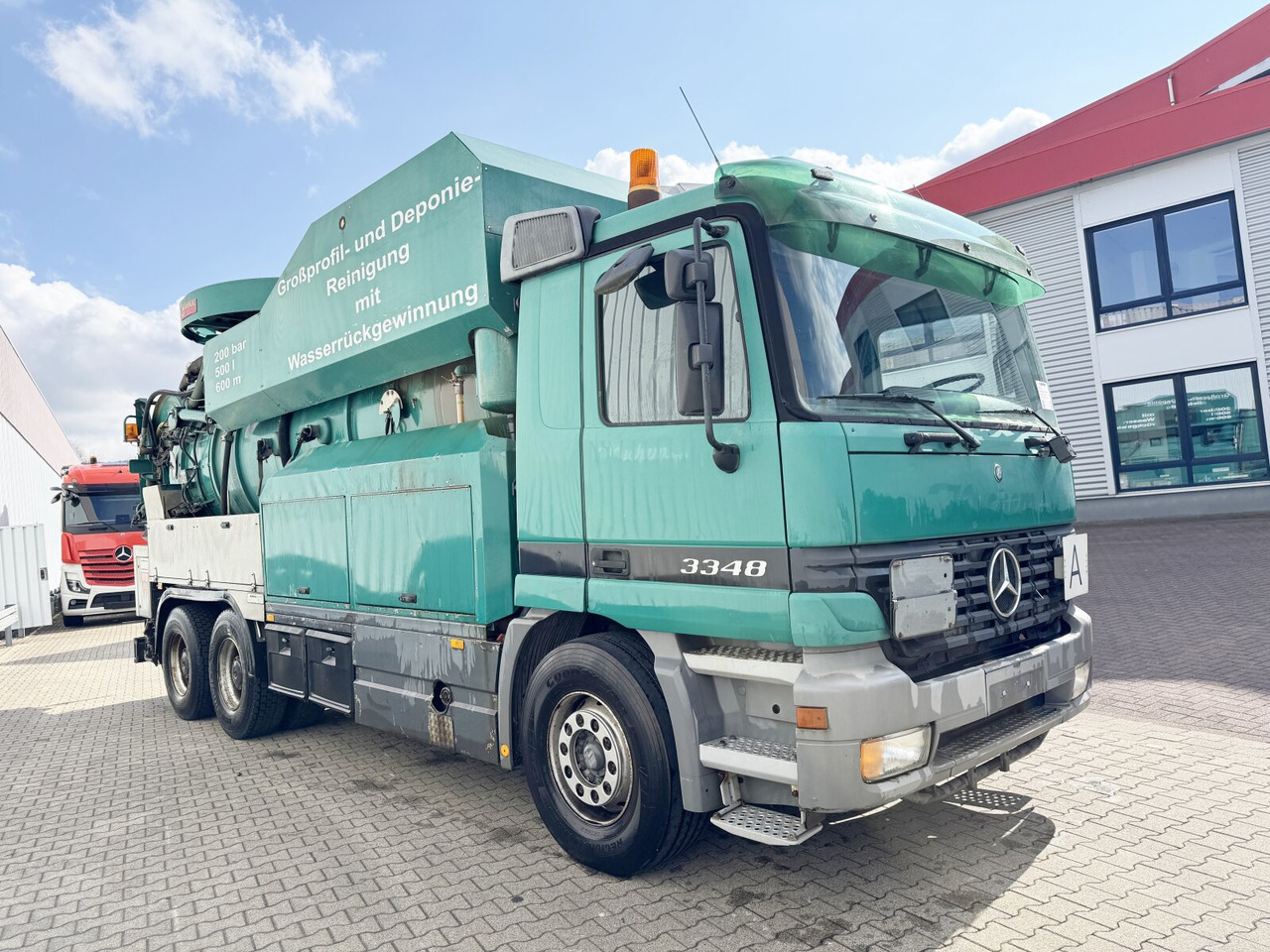 Грузовик Mercedes-Benz Actros 3348 6x4 Actros 3348 6x4, V8, Kroll Saug-/Spülwagen ca. 14m³, Wasserrückgewinnung, Funk: фото 9 Грузовик Mercedes-Benz Actros 3348 6x4 Actros 3348 6x4, V8, Kroll Saug-/Spülwagen ca. 14m³, Wasserrückgewinnung, Funk: фото 9