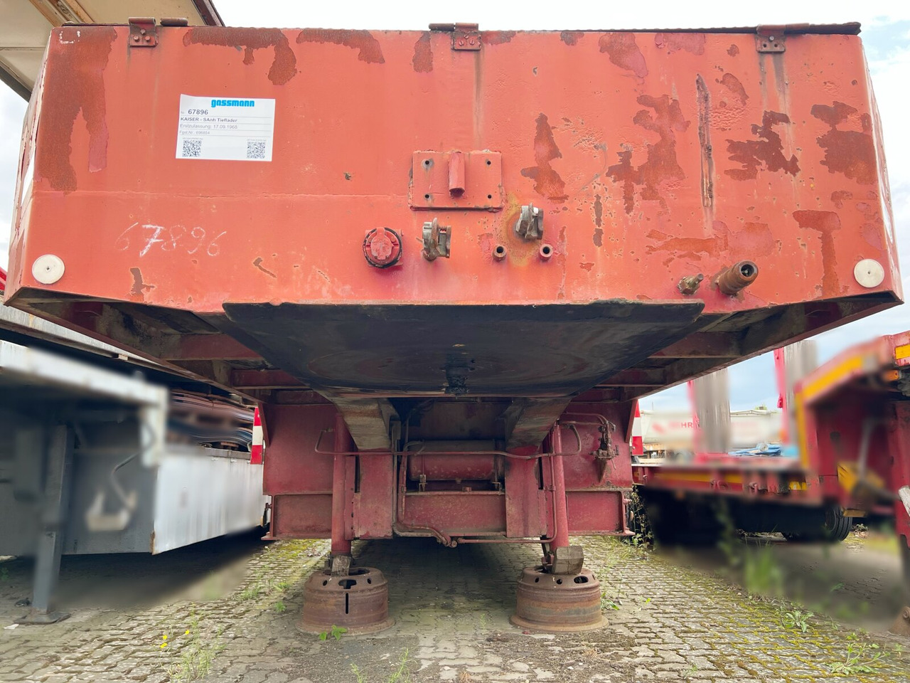 Kaiser - SAnh Tieflader KAISER - Низкорамный полуприцеп: фото 2 Kaiser - SAnh Tieflader KAISER - Низкорамный полуприцеп: фото 2