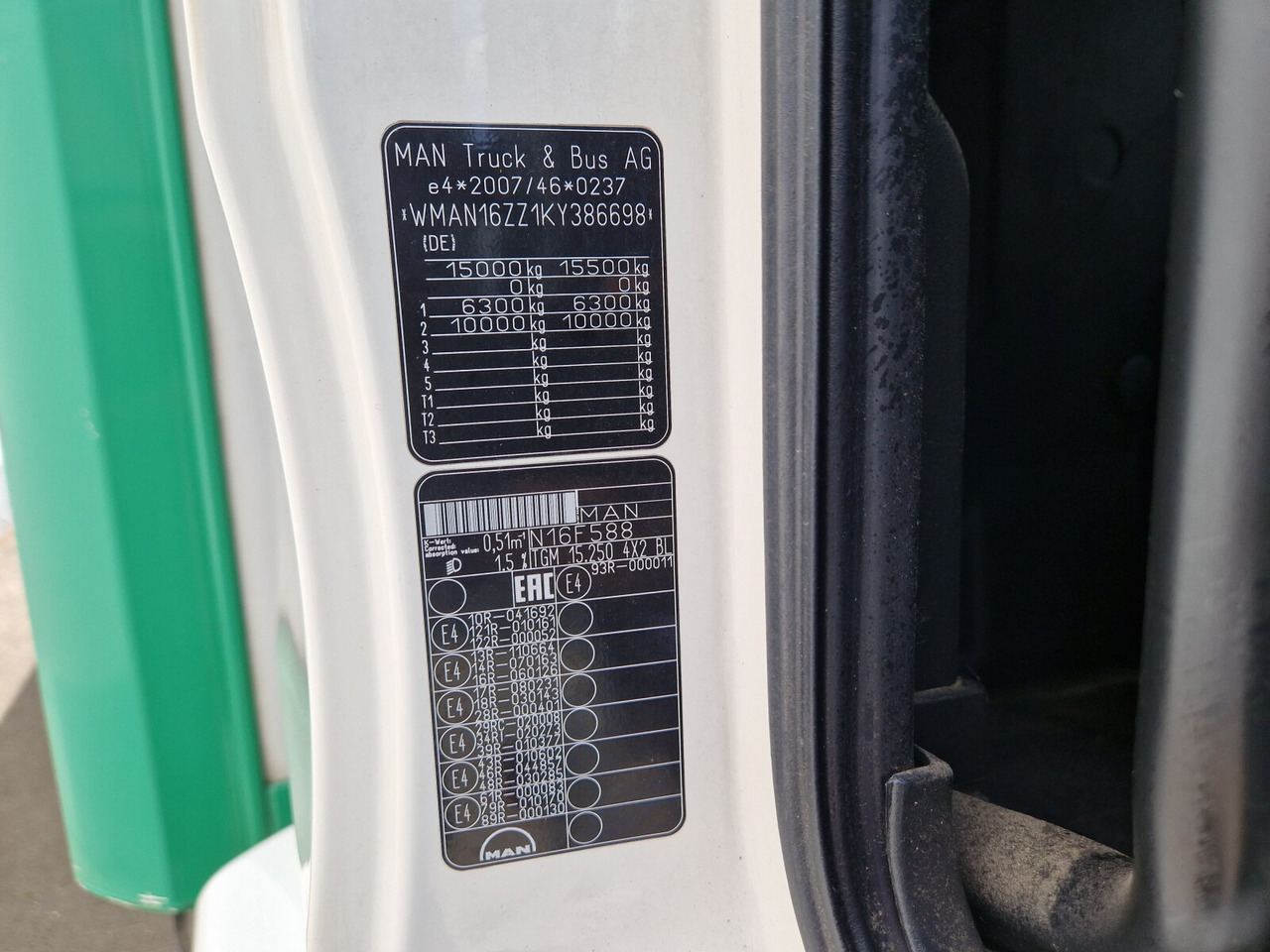 MAN TGM 15.250/340 4X2 BL TGM 15.250/340 4X2 BL, Tiefkühlkoffer, Thermoking, Rolltor, unterfaltbare Dhollandia LBW - Рефрижератор: фото 4 MAN TGM 15.250/340 4X2 BL TGM 15.250/340 4X2 BL, Tiefkühlkoffer, Thermoking, Rolltor, unterfaltbare Dhollandia LBW - Рефрижератор: фото 4