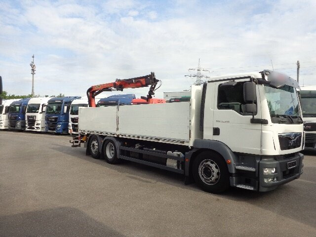 MAN TGM 26.340 6x2-4 LL TGM 26.340 6x2-4 LL,Lenk-Liftachse, Heckkran, Palfinger PK 11.001, faltbar, - Автоманипулятор, Грузовик бортовой/ Платформа: фото 4 MAN TGM 26.340 6x2-4 LL TGM 26.340 6x2-4 LL,Lenk-Liftachse, Heckkran, Palfinger PK 11.001, faltbar, - Автоманипулятор, Грузовик бортовой/ Платформа: фото 4