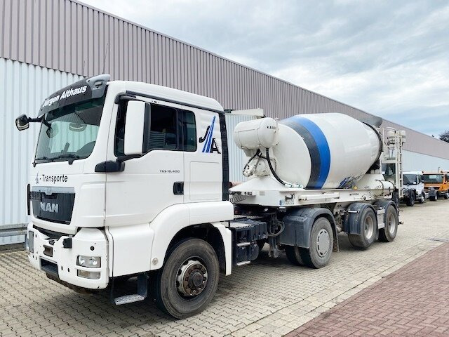 MAN TGS 18.400 4x4H BLS TGS 18.400 4x4H BLS + Auflieger KARRENA 10m³ Betonmischer - Автобетоносмеситель: фото 1 MAN TGS 18.400 4x4H BLS TGS 18.400 4x4H BLS + Auflieger KARRENA 10m³ Betonmischer - Автобетоносмеситель: фото 1