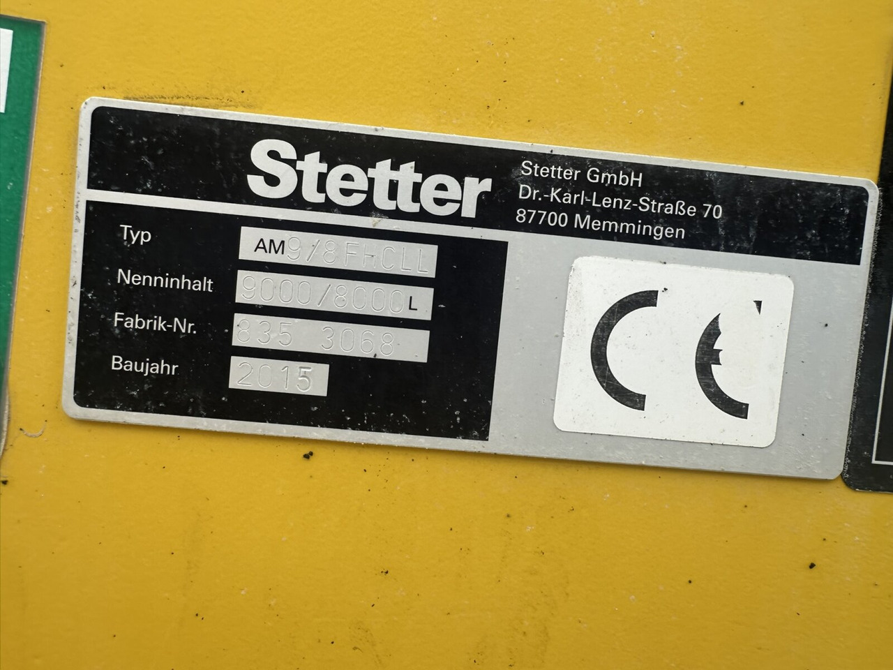 MAN TGS 32.400 8X4 BB TGS 32.400 8x4 BB, Stetter ca. 9m³ - Автобетоносмеситель: фото 5 MAN TGS 32.400 8X4 BB TGS 32.400 8x4 BB, Stetter ca. 9m³ - Автобетоносмеситель: фото 5