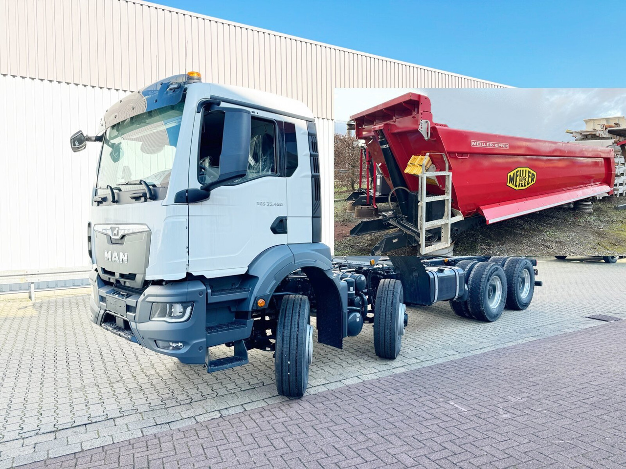 MAN TGS 35.480 8x6H BL CH TGS 35.480 8x6H BL CH, HydroDrive, Navi, Meiller Stahlmulde 18m³ - Внедорожный самосвал: фото 1 MAN TGS 35.480 8x6H BL CH TGS 35.480 8x6H BL CH, HydroDrive, Navi, Meiller Stahlmulde 18m³ - Внедорожный самосвал: фото 1