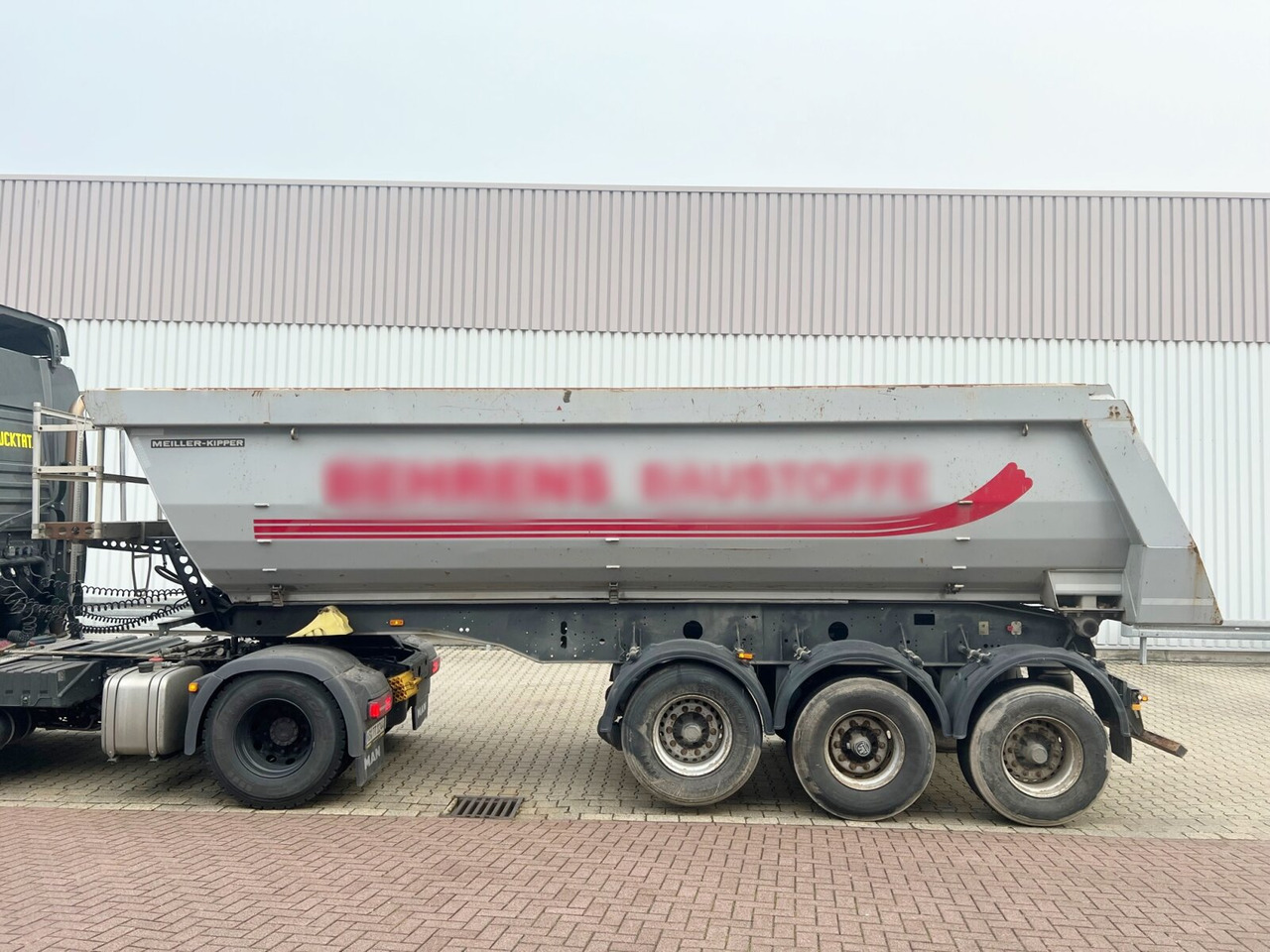 Meiller MHPS 12/27 MHPS 12/27, Stahlmulde ca. 26m³, Liftachse - Самосвальный полуприцеп: фото 4 Meiller MHPS 12/27 MHPS 12/27, Stahlmulde ca. 26m³, Liftachse - Самосвальный полуприцеп: фото 4
