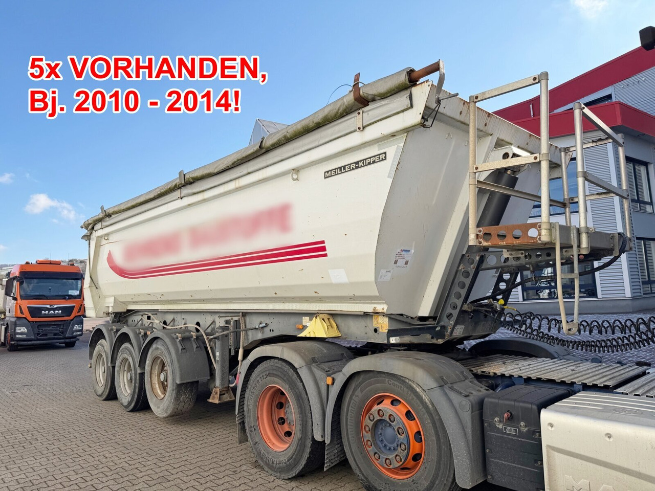 Meiller MHPS 12/27 MHPS 12/27, Stahlmulde ca. 26m³, Liftachse - Самосвальный полуприцеп: фото 1 Meiller MHPS 12/27 MHPS 12/27, Stahlmulde ca. 26m³, Liftachse - Самосвальный полуприцеп: фото 1