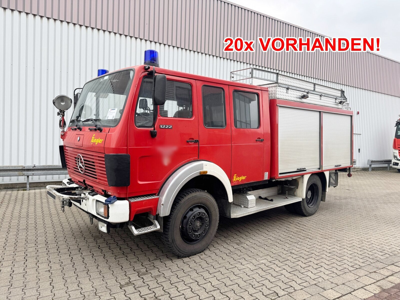 Mercedes-Benz 1222 AF 4x4 Doka 1222 AF 4x4 Doka, LF 16 TS - Пожарная машина: фото 1 Mercedes-Benz 1222 AF 4x4 Doka 1222 AF 4x4 Doka, LF 16 TS - Пожарная машина: фото 1