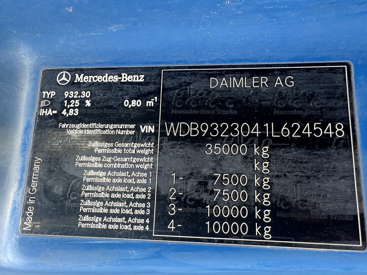 Mercedes-Benz Actros MP 3, 3241/8x4, Actros MP 3, 3241/8x4, Alukipper Bordmatik, Kli-Ret - Самосвал: фото 5 Mercedes-Benz Actros MP 3, 3241/8x4, Actros MP 3, 3241/8x4, Alukipper Bordmatik, Kli-Ret - Самосвал: фото 5