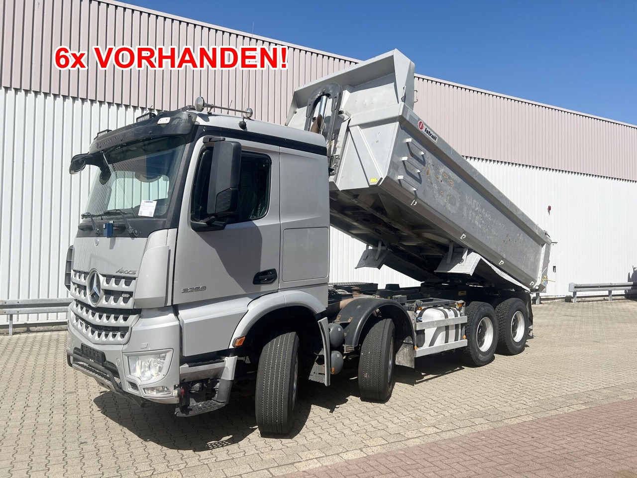 Mercedes-Benz Arocs 3251 LK 8x4/4 Arocs 3251 LK 8x4/4, Retarder, Stahlmulde ca. 15m³, hydr. Heckklappe - Внедорожный самосвал: фото 1 Mercedes-Benz Arocs 3251 LK 8x4/4 Arocs 3251 LK 8x4/4, Retarder, Stahlmulde ca. 15m³, hydr. Heckklappe - Внедорожный самосвал: фото 1