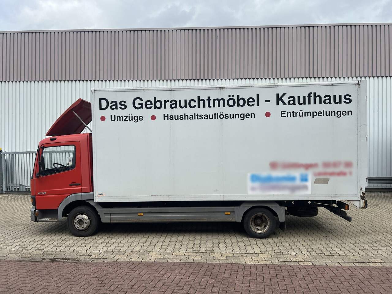 Mercedes-Benz Atego 818L 4x2 Atego 818L 4x2 - Грузовик с закрытым кузовом: фото 5 Mercedes-Benz Atego 818L 4x2 Atego 818L 4x2 - Грузовик с закрытым кузовом: фото 5