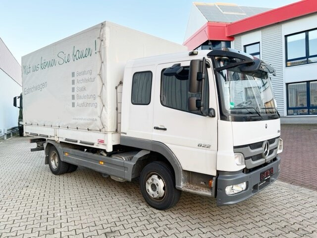 Тентованный грузовик Mercedes-Benz Atego 822 4x2 Atego 822 4x2, Doka mit Kombisitzbank: фото 8 Тентованный грузовик Mercedes-Benz Atego 822 4x2 Atego 822 4x2, Doka mit Kombisitzbank: фото 8