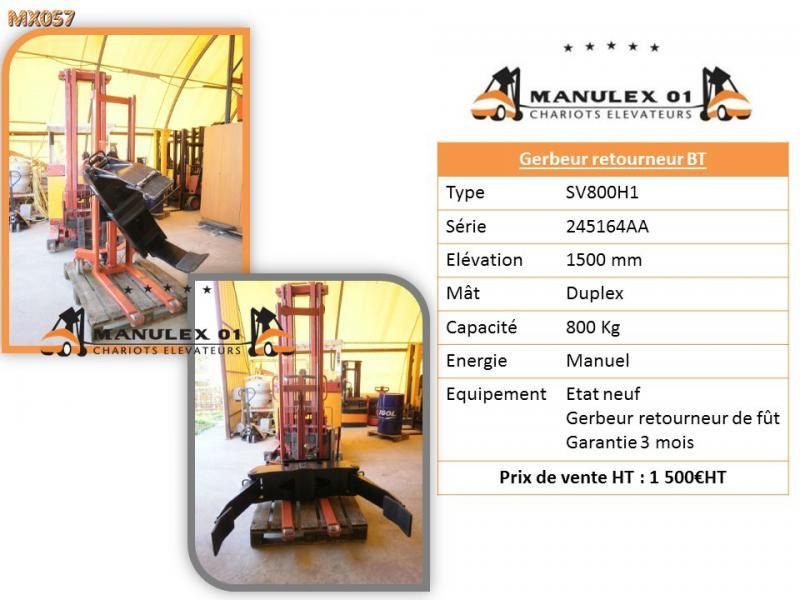 BT SV800H1 - Штабелер: фото 3 BT SV800H1 - Штабелер: фото 3