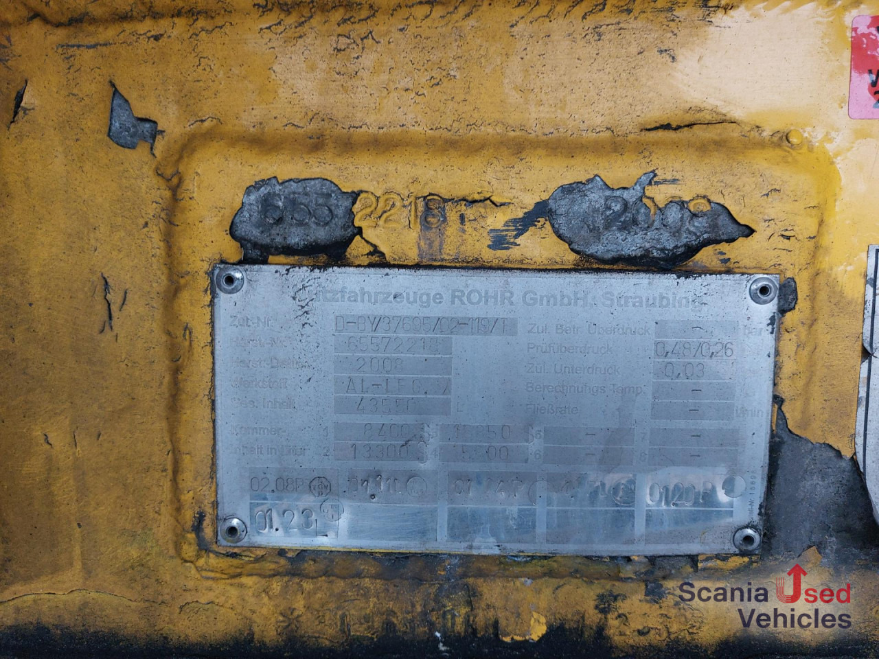 ROHR Tankauflieger f. Treibst. 4 Kammern 2 x Lift - Полуприцеп-цистерна: фото 5 ROHR Tankauflieger f. Treibst. 4 Kammern 2 x Lift - Полуприцеп-цистерна: фото 5