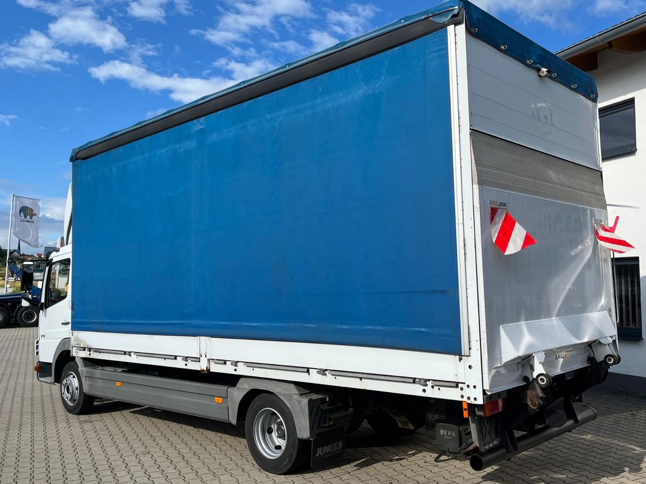 Mercedes-Benz Atego 818 Klima Sperre 74100KM 2,70 Ladehöhe - Тентованный фургон: фото 5 Mercedes-Benz Atego 818 Klima Sperre 74100KM 2,70 Ladehöhe - Тентованный фургон: фото 5
