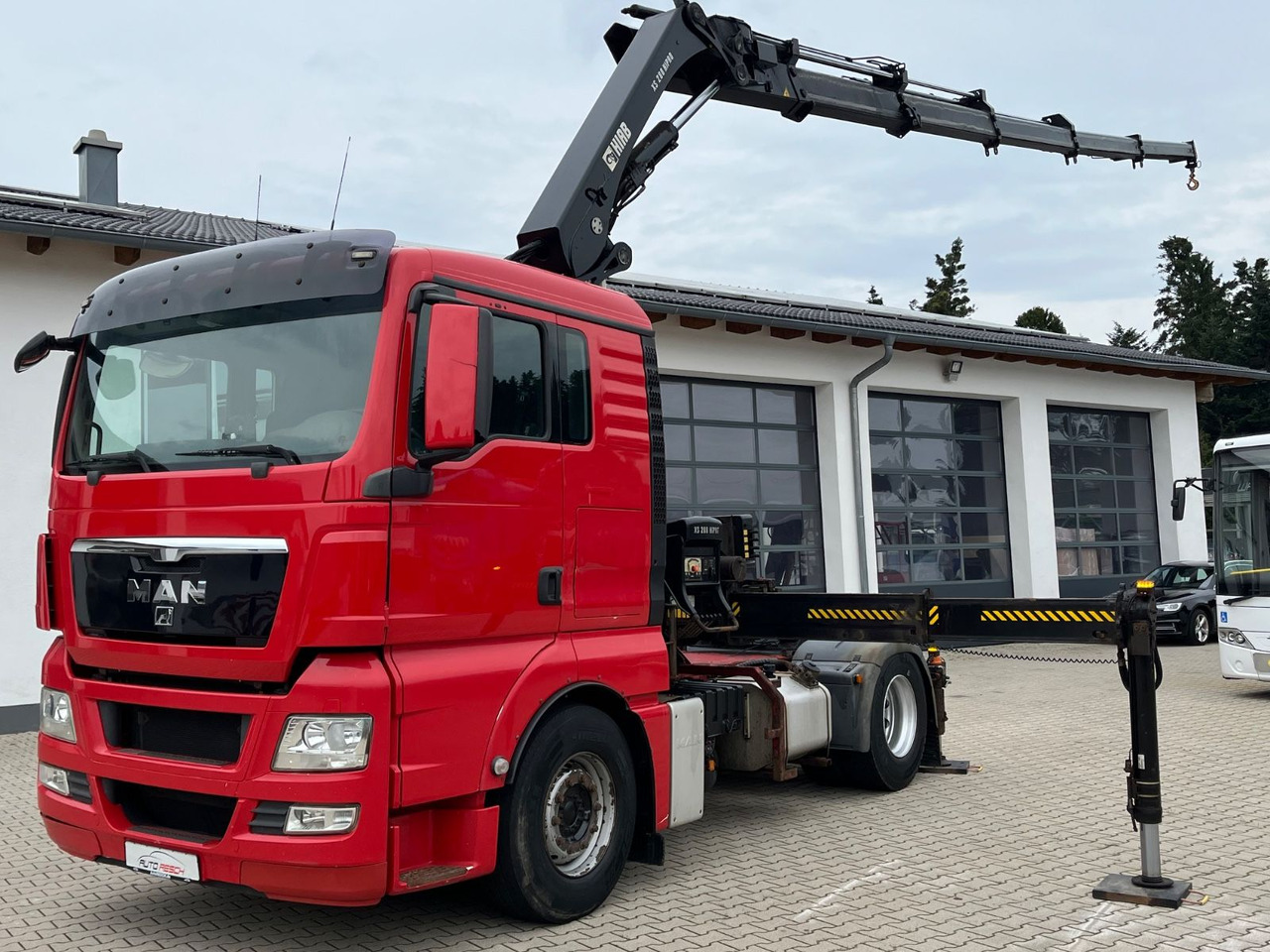 MAN TGX 18.400 mit Kran HIAB 288E P-5 HIPRO - Тягач: фото 1 MAN TGX 18.400 mit Kran HIAB 288E P-5 HIPRO - Тягач: фото 1
