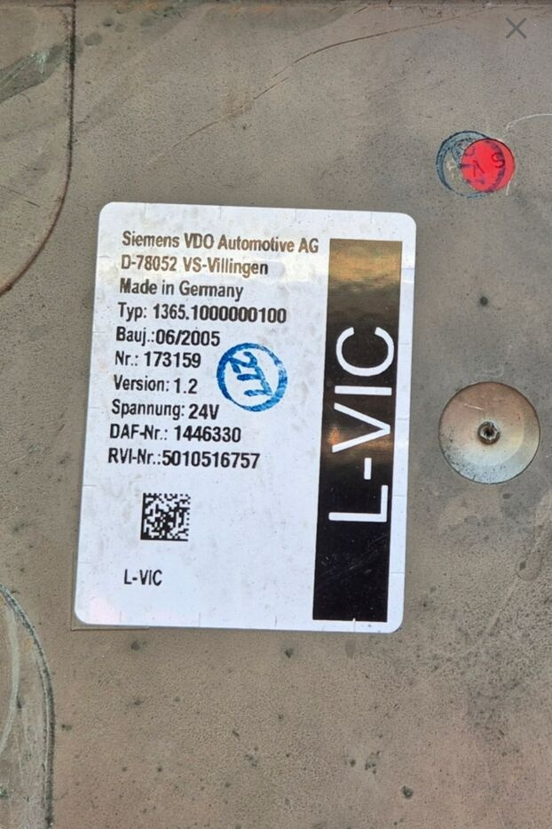 DAF - Блок управления для Грузовиков: фото 2 DAF - Блок управления для Грузовиков: фото 2