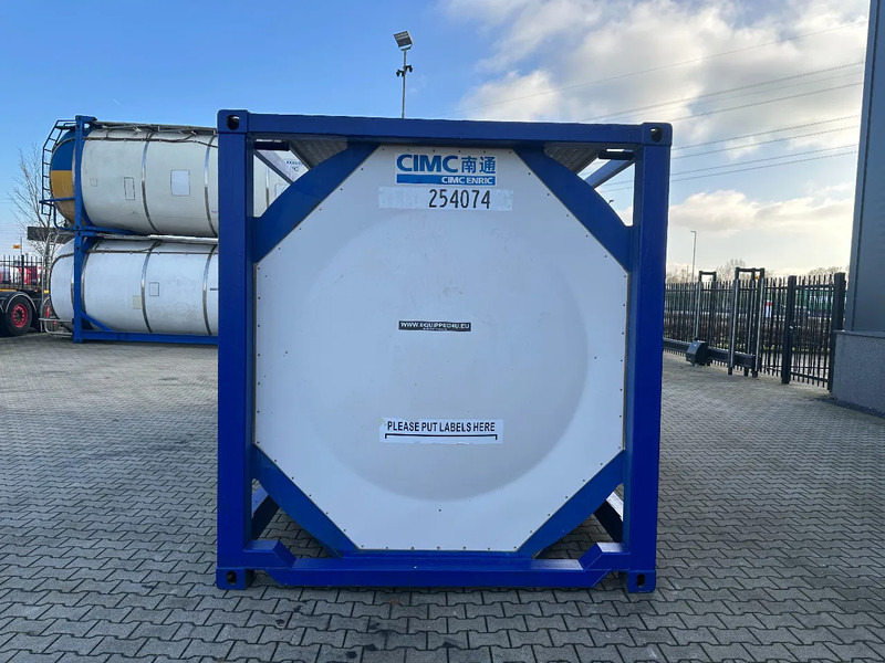 CIMC 20FT ISO, 25.090L / 1-COMP / 3 BAFFELS / T12 / 4 manholes / ADR valid until 02/2027 - Резервуар для хранения: фото 5 CIMC 20FT ISO, 25.090L / 1-COMP / 3 BAFFELS / T12 / 4 manholes / ADR valid until 02/2027 - Резервуар для хранения: фото 5