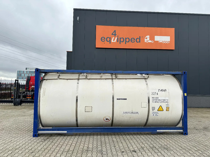 CIMC 20FT ISO, 25.090L / 1-COMP / 3 BAFFELS / T12 / 4 manholes / ADR valid until 06/2027 - Резервуар для хранения: фото 3 CIMC 20FT ISO, 25.090L / 1-COMP / 3 BAFFELS / T12 / 4 manholes / ADR valid until 06/2027 - Резервуар для хранения: фото 3