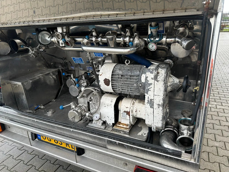 Полуприцеп-цистерна Для транспортировки пищевых продуктов Feldbinder LEBENSMITTEL / LEVENSMIDDELEN FOOD / 33.500L / 3-COMP / PUMPE / INOX / NL-trailer / APK: 07-2026: фото 11