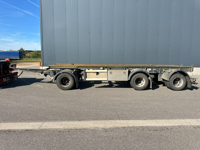 AJK AET - 30T CONTAINERAANHANGER - SAF - DISC BRAKES - AIR SUSP. - GOOD TIRES - TÜV 15-03-2026 - SmartBoard - BELGISCHE PAPIEREN - Прицеп-контейнеровоз/ Сменный кузов: фото 2 AJK AET - 30T CONTAINERAANHANGER - SAF - DISC BRAKES - AIR SUSP. - GOOD TIRES - TÜV 15-03-2026 - SmartBoard - BELGISCHE PAPIEREN - Прицеп-контейнеровоз/ Сменный кузов: фото 2