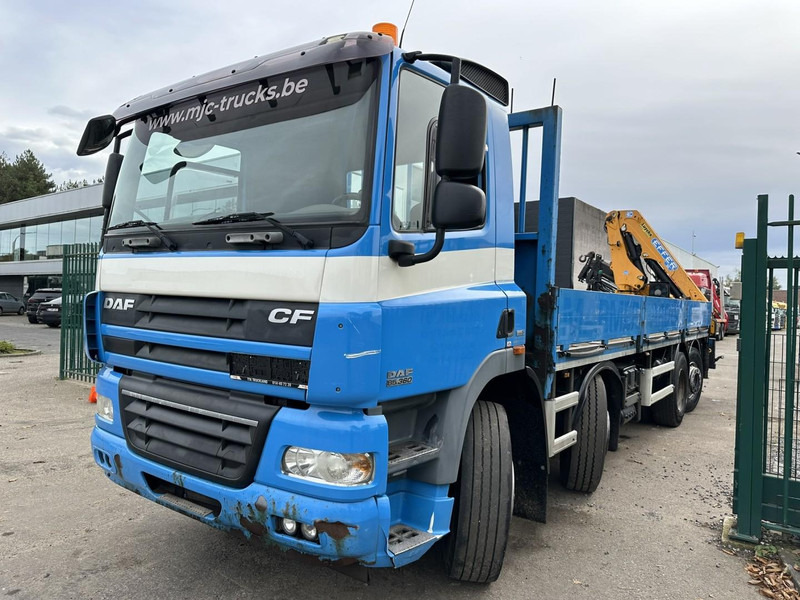 DAF CF 85.360 8x2 PRITSCHE 7m35 + KRAN EFFER 165-3S + RADIO - MANUAL GEARBOX ZF - EURO 5 - BE TRUCK - Грузовик бортовой/ Платформа, Автоманипулятор: фото 4 DAF CF 85.360 8x2 PRITSCHE 7m35 + KRAN EFFER 165-3S + RADIO - MANUAL GEARBOX ZF - EURO 5 - BE TRUCK - Грузовик бортовой/ Платформа, Автоманипулятор: фото 4