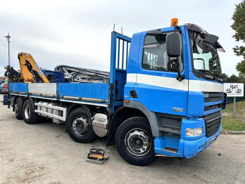 DAF CF 85.360 8x2 PRITSCHE 7m35 + KRAN EFFER 165-3S + RADIO - MANUAL GEARBOX ZF - EURO 5 - BE TRUCK - Грузовик бортовой/ Платформа, Автоманипулятор: фото 1 DAF CF 85.360 8x2 PRITSCHE 7m35 + KRAN EFFER 165-3S + RADIO - MANUAL GEARBOX ZF - EURO 5 - BE TRUCK - Грузовик бортовой/ Платформа, Автоманипулятор: фото 1