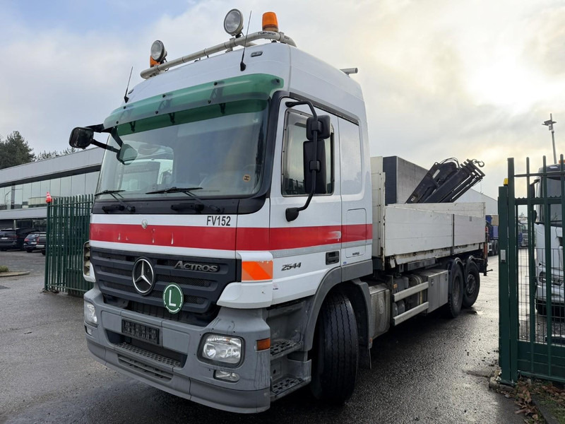 Mercedes-Benz ACTROS 2544 6x2 MP2 + CRANE ATLAS 165.2E (3x HYDR) - RADIO - *FULL AIR* - LIFT + STEERING AXLE - *299.000km* - PLATFORM 6m50 - Автоманипулятор: фото 3 Mercedes-Benz ACTROS 2544 6x2 MP2 + CRANE ATLAS 165.2E (3x HYDR) - RADIO - *FULL AIR* - LIFT + STEERING AXLE - *299.000km* - PLATFORM 6m50 - Автоманипулятор: фото 3