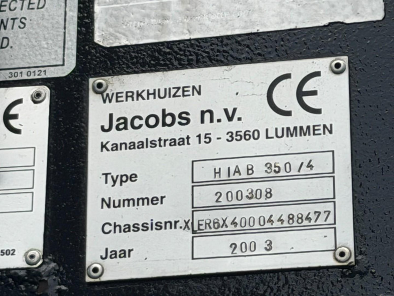 Scania 164L-480 V8 6x4 + CRANE HIAB 350-4 + JIB 90-4 - *TOP CONDITION* - ROTATOR - RADIO - RETARDER - STEEL SPRING / HUB REDUCTION - BE TRUCK - Автоманипулятор: фото 5 Scania 164L-480 V8 6x4 + CRANE HIAB 350-4 + JIB 90-4 - *TOP CONDITION* - ROTATOR - RADIO - RETARDER - STEEL SPRING / HUB REDUCTION - BE TRUCK - Автоманипулятор: фото 5