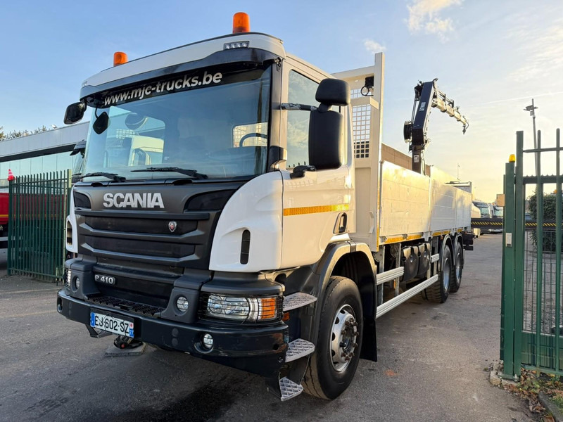 Scania P410 6x4 + CRANE HIAB X-HIDUO 188 ES-4 - RETARDER - ROTATOR - PLATFORM 6m80 - BIG AXLES HUB REDUCTION - STEEL SPRING - TUV 05/2026 - Автоманипулятор: фото 4 Scania P410 6x4 + CRANE HIAB X-HIDUO 188 ES-4 - RETARDER - ROTATOR - PLATFORM 6m80 - BIG AXLES HUB REDUCTION - STEEL SPRING - TUV 05/2026 - Автоманипулятор: фото 4
