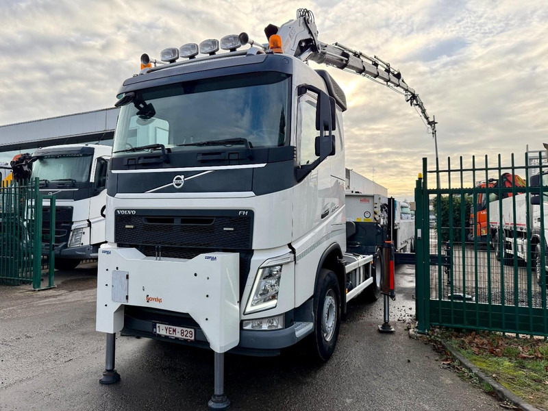 Volvo FH 460 6X4 + CRANE COPMA 530.7 + FlY-JIB 3 + A&C NOYENS LOWLOADER - 2x HYDR STEERING AXLES - Автоманипулятор: фото 3 Volvo FH 460 6X4 + CRANE COPMA 530.7 + FlY-JIB 3 + A&C NOYENS LOWLOADER - 2x HYDR STEERING AXLES - Автоманипулятор: фото 3