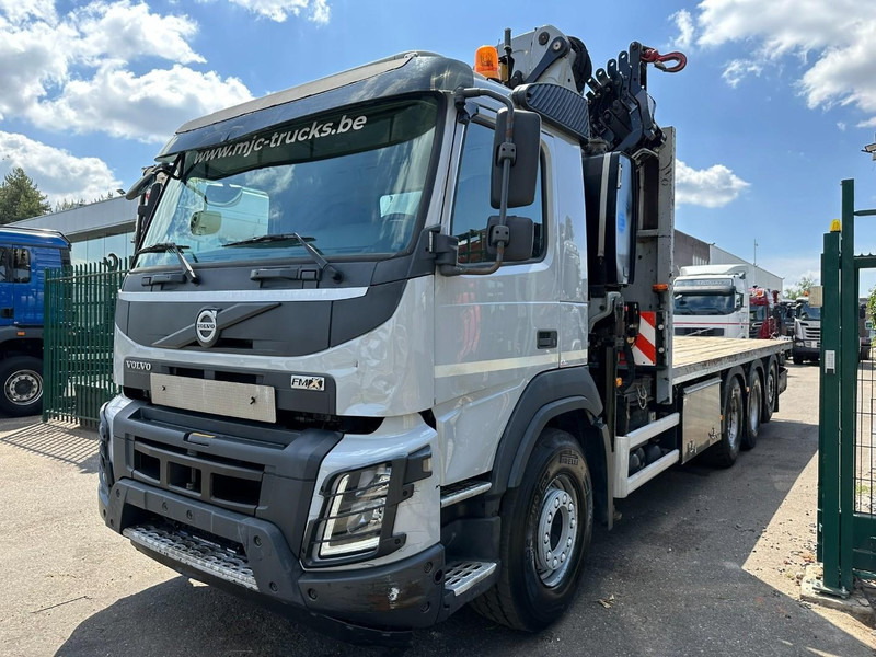 Volvo FMX 330 8x4 TRIDEM + CRANE EFFER 265 / 6S - PLATFORM 7m50 - EURO 6 - RADIO - *473.000km* - TÜV 05/2026 - BE TRUCK - Автоманипулятор: фото 4 Volvo FMX 330 8x4 TRIDEM + CRANE EFFER 265 / 6S - PLATFORM 7m50 - EURO 6 - RADIO - *473.000km* - TÜV 05/2026 - BE TRUCK - Автоманипулятор: фото 4