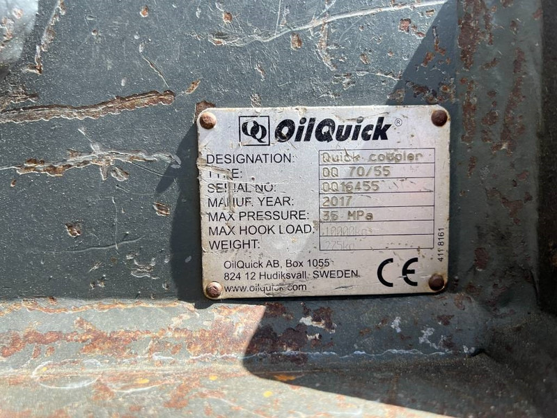 OilQuick OQ70/55 - EC210 / EC220 - Сцепное устройство для Строительной техники: фото 5 OilQuick OQ70/55 - EC210 / EC220 - Сцепное устройство для Строительной техники: фото 5