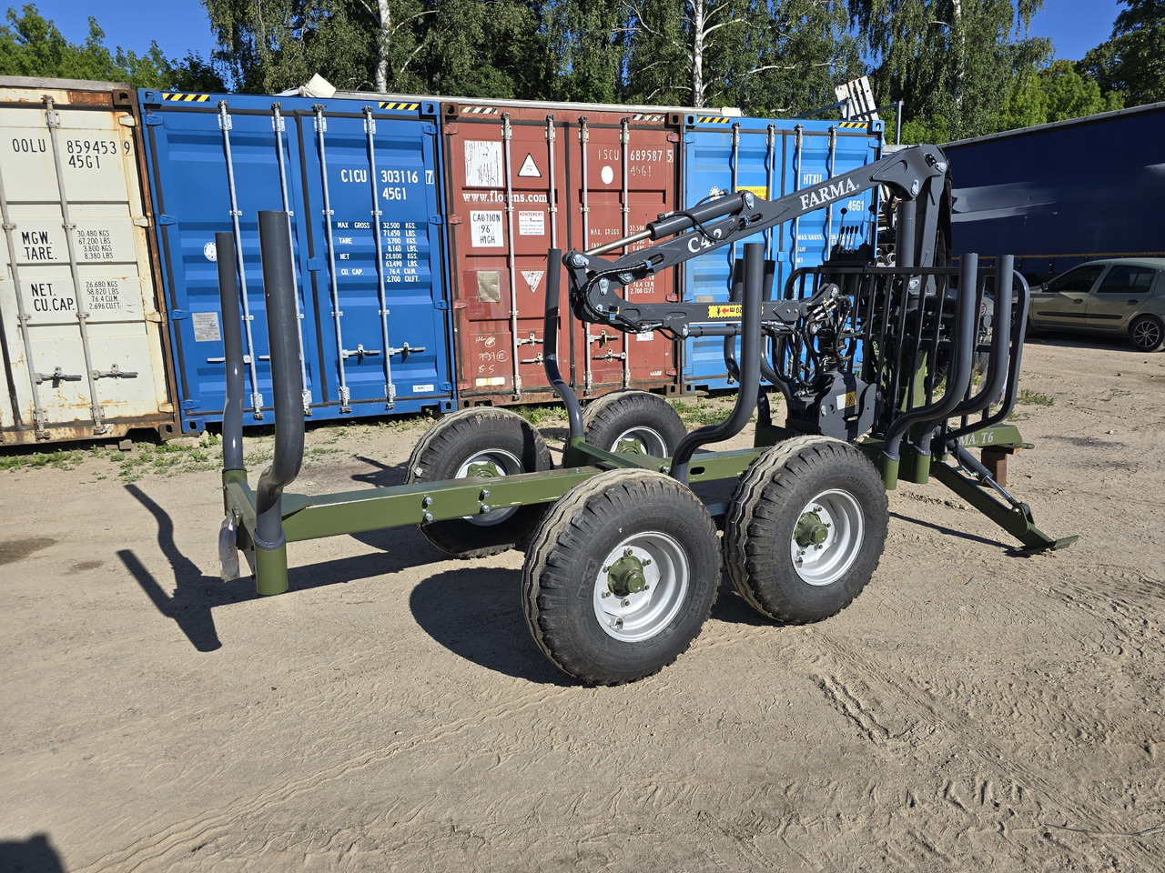 FARMA T6 + żuraw C4,2 - Сельскохозяйственный прицеп: фото 3 FARMA T6 + żuraw C4,2 - Сельскохозяйственный прицеп: фото 3